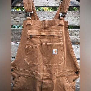 Womens carhartt overall bibs